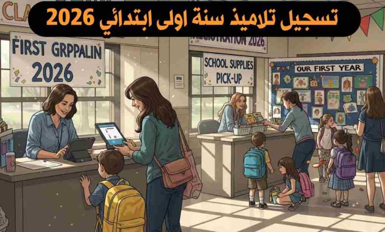 تسجيل تلاميذ سنة أولى ابتدائي 2026: دليل شامل للآباء والأمهات